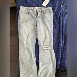Brand new Frame L’Homme Skinny jeans with tag “Mid-Rise Skinny fit”